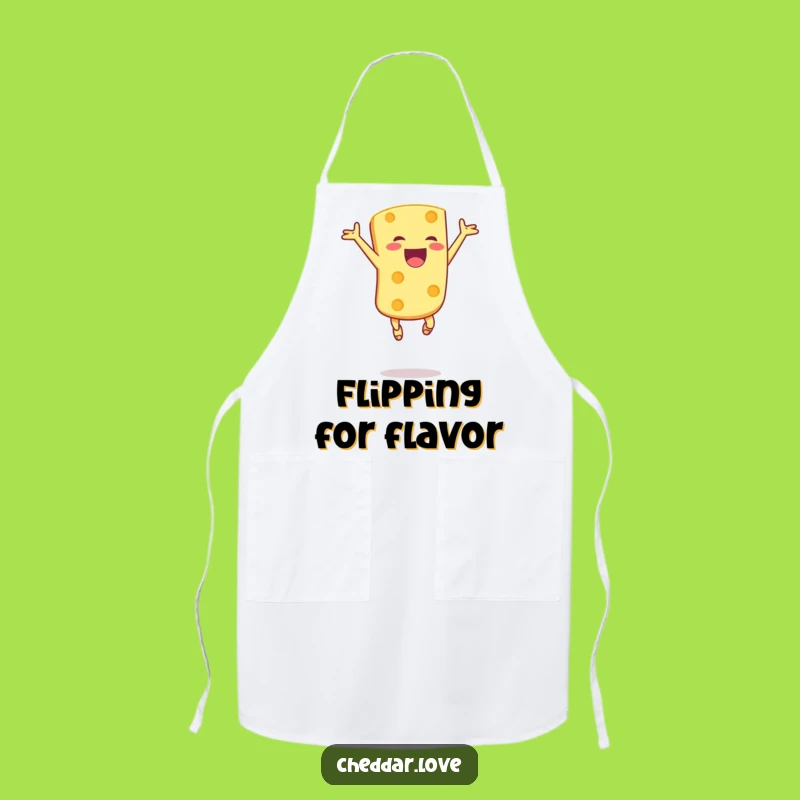Funny Cheese Apron: Joyful Cook - Hilarious Celebration Kitchen Wear