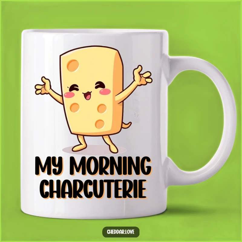 Funny Dramatic Cheese Pose Mug - Hilarious Gift for Cheese Lovers!