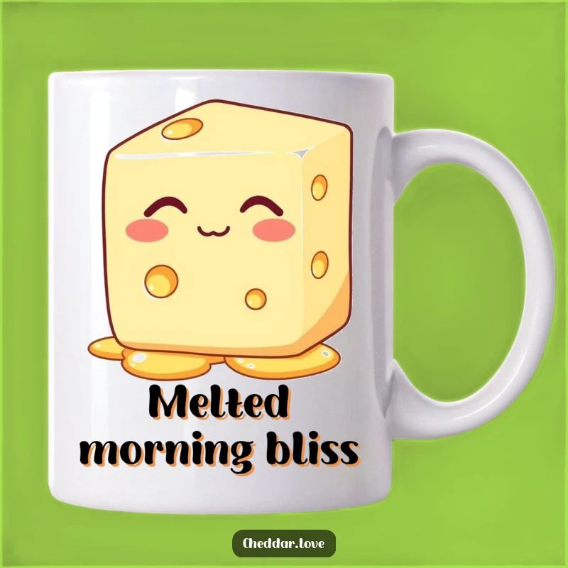 Funny Melting Cheese Mug: Hilarious Comfort Food Gift for Cheese Lovers