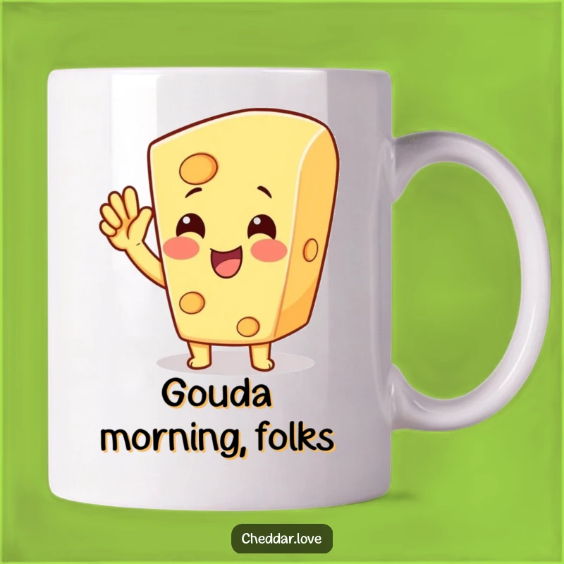 Funny Cheese Cheer Mug - Deliciously Humorous Victory Celebration Gift