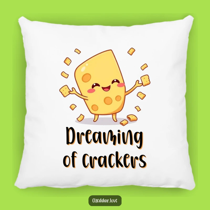 Funny Juggling Cheese Pillow - Soft and Hilarious Comfort Gift