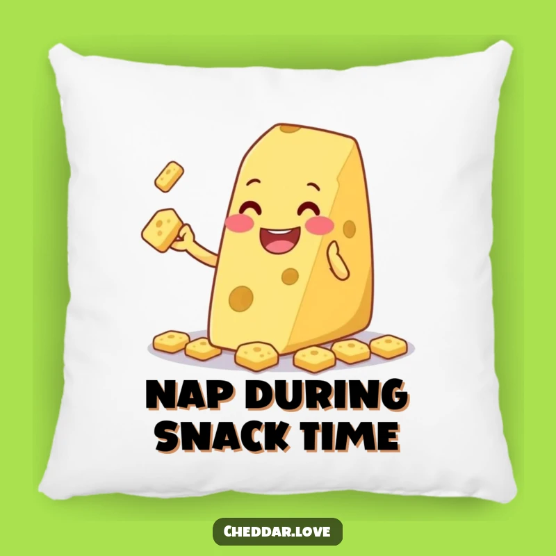 Funny Juggling Cheese Wedge Pillow: Snuggle Up with Cheesy Entertainment