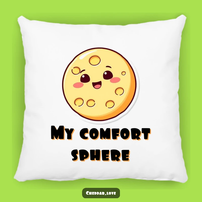 Funny Bouncing Cheese Pillow: Cozy, cheerful cheese slice, a delightful funny gift for ultimate comfort!