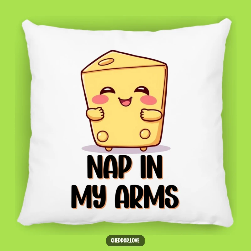 Funny Hugging Cheese Pillow: Cozy cheese hug, a soft and funny gift for relaxation!