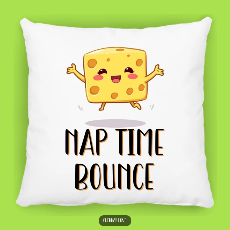 Funny Cheese Cube Pillow - Comfy Wobbly Cushion, Excellent Funny Gift