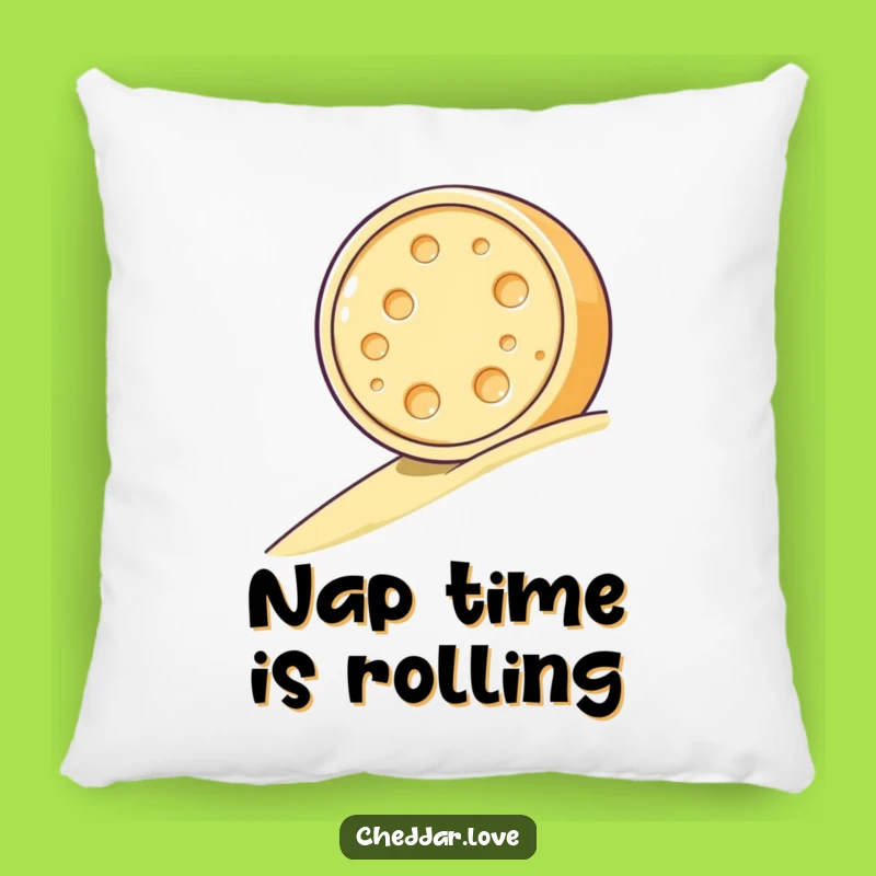 Funny Cheese Wheel Pillow - Soft and Hilarious Accent Gift