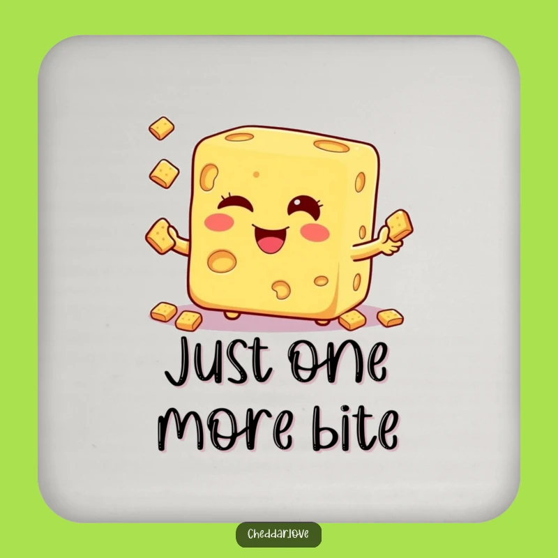 Funny Cheese Cube Juggling Coaster - Protect Tables with Winking Fun, Gift