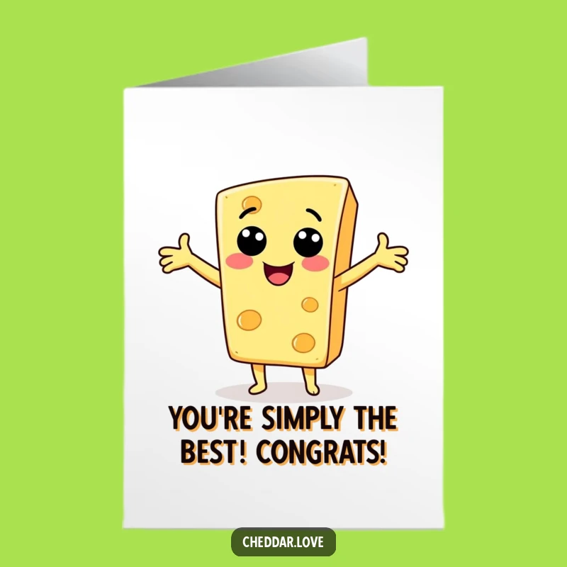 Free Printable Congrats Card: Cheesy Welcome to Victory, Hilarious