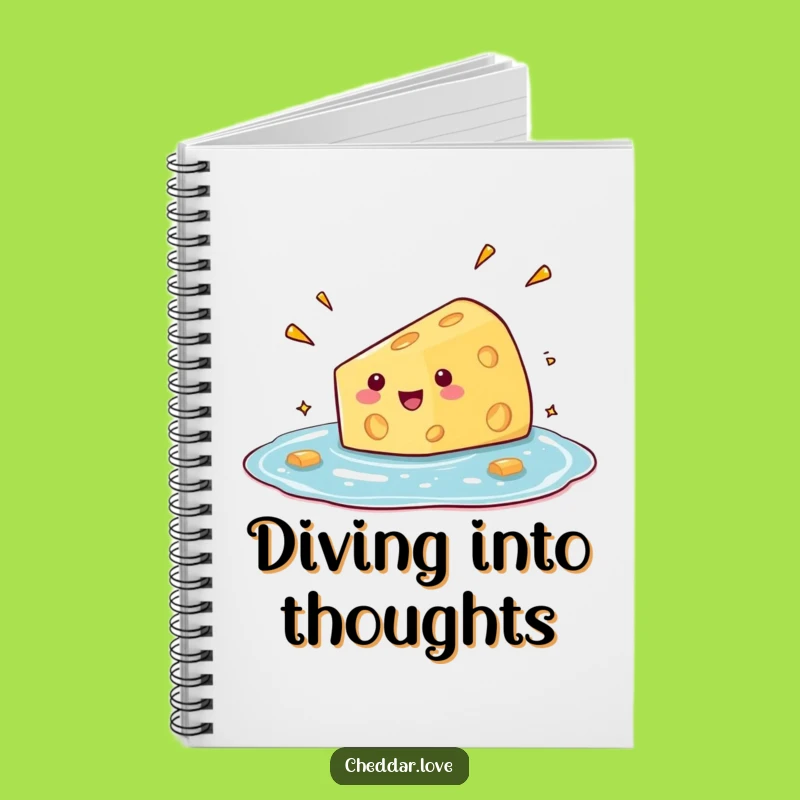 Funny Cheese Dive Notebook: Jot Down Laughs and Ideas!