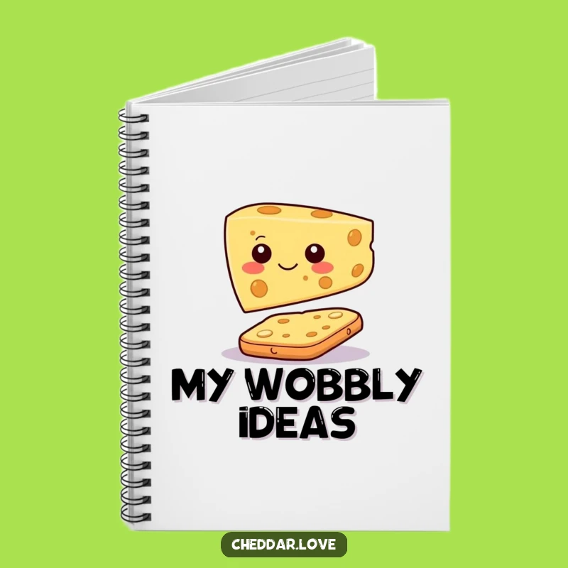 Funny Cheese Notebook: Cracker Balancer, Perfect Journal Gift