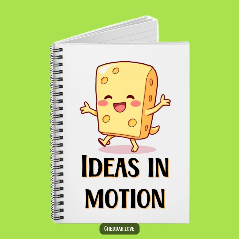 Funny Cheese Dance Notebook: Jot Down Your Groovy Ideas!