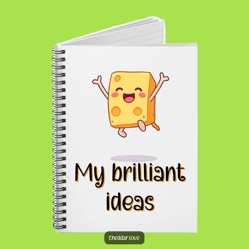 Funny Cheese Block Journal: Jot Down Ideas with This Cheesy, Humorous Notebook!