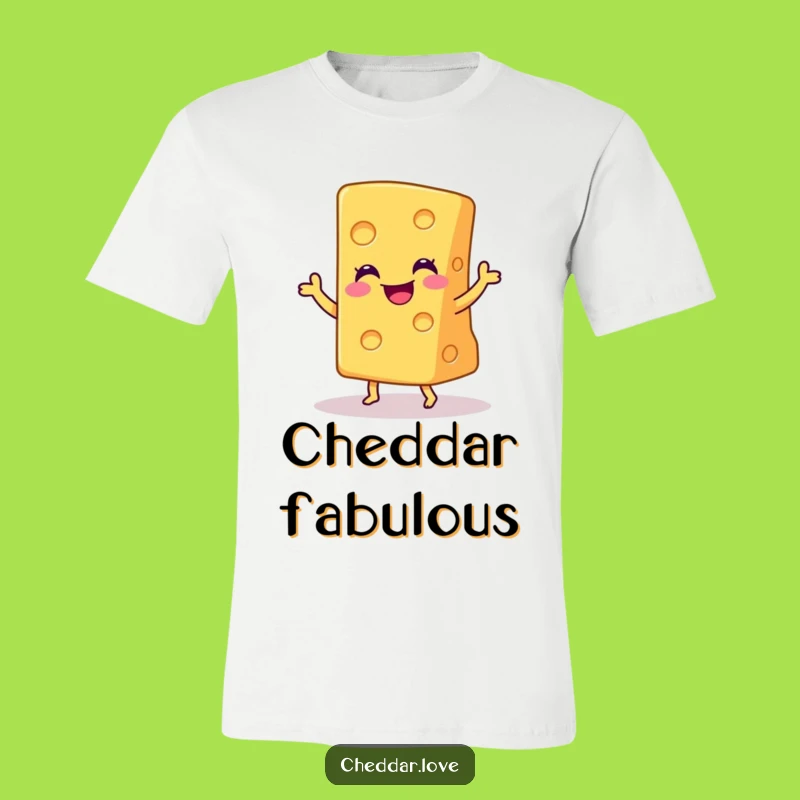 Funny Cheddar Dance T-Shirt: Wear Your Joyful Moves!