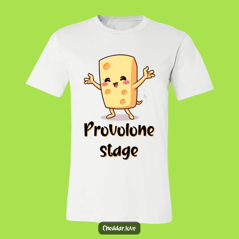 Funny Dramatic Cheese Pose T-Shirt - Theatrical Apparel for Laugh Lovers!